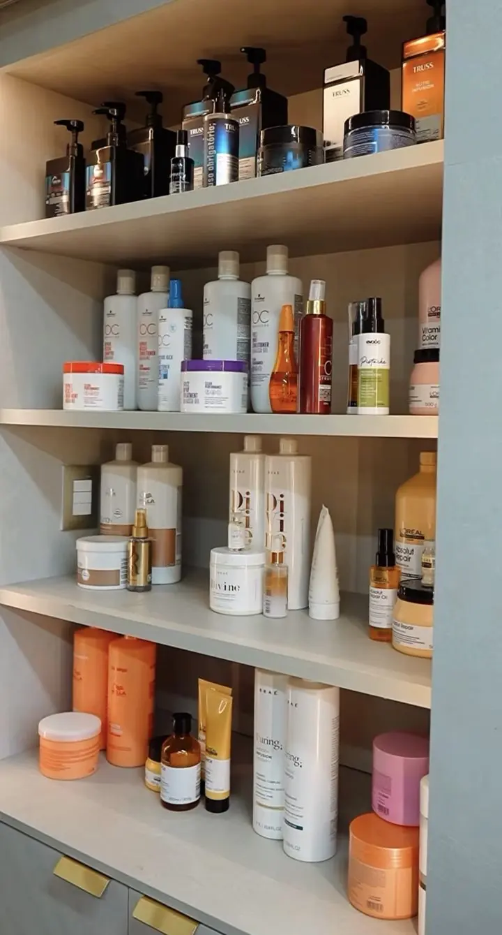 Linha de produtos profissionais